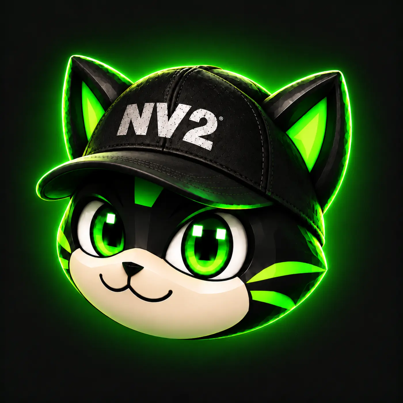 Nekovidia, the NV2 mascot